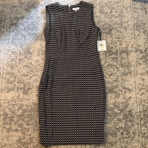 Calvin Klein fitted dress. Back zip. Size 4.